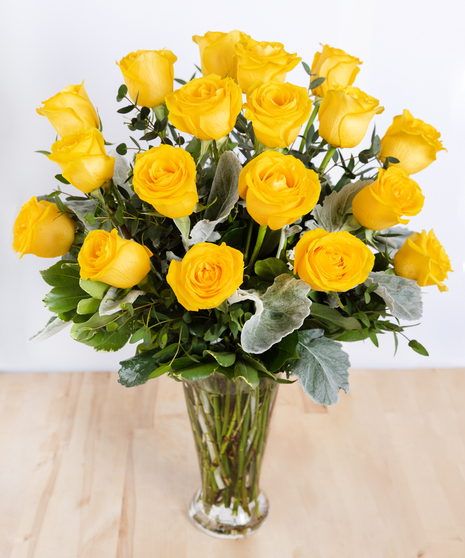 Yellow Roses - Choose Quantity
