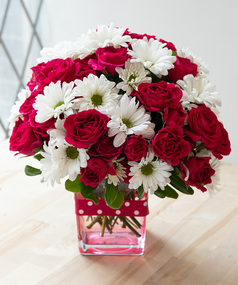 Polka Dots & Posies Cube