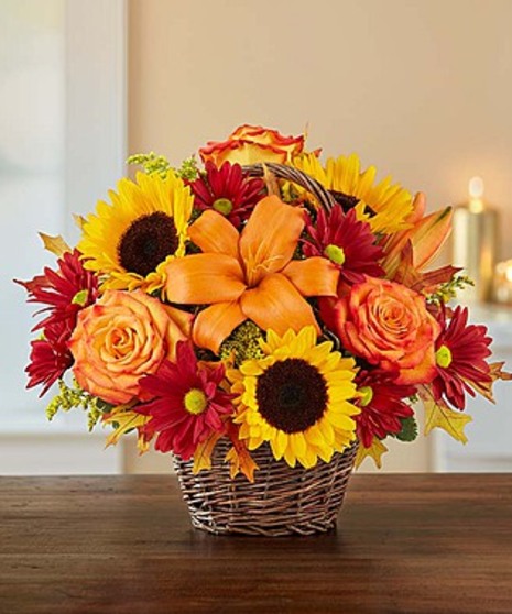 Fields of Europe Fall Basket