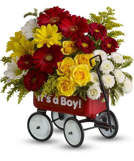 Baby's First Wagon - Boy