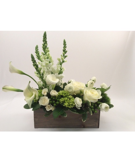 My Peaceful Garden Funeral Flower Arrangement