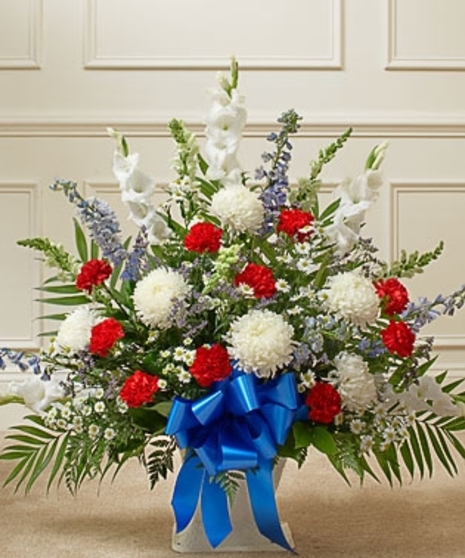 American Patriot Sympathy Basket